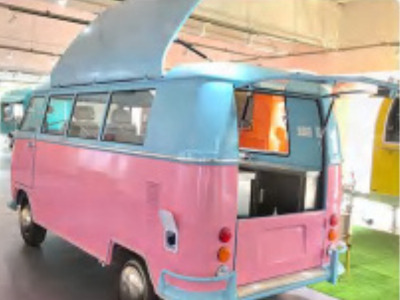 Deli Star Trailer Retro Minivan FR 4300 Electric - 자판기 트레일러 : 사진 4 Deli Star Trailer Retro Minivan FR 4300 Electric - 자판기 트레일러 : 사진 4