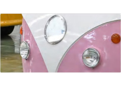Deli Star Trailer Retro Minivan HR 4300 Electric - EU standards - 자판기 트레일러 : 사진 2 Deli Star Trailer Retro Minivan HR 4300 Electric - EU standards - 자판기 트레일러 : 사진 2