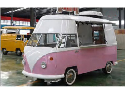 Deli Star Trailer Retro Minivan HR 4300 Electric - EU standards - 자판기 트레일러 : 사진 1 Deli Star Trailer Retro Minivan HR 4300 Electric - EU standards - 자판기 트레일러 : 사진 1
