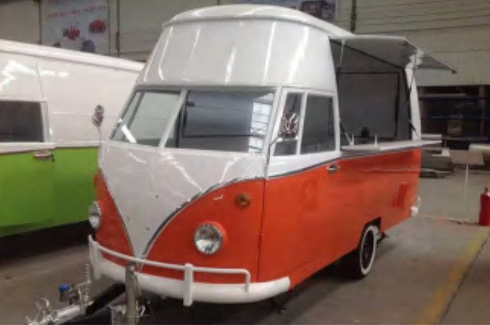Deli Star Trailer Retro Minivan HR 4300 Towable - EU Standards - 자판기 트레일러 : 사진 2 Deli Star Trailer Retro Minivan HR 4300 Towable - EU Standards - 자판기 트레일러 : 사진 2