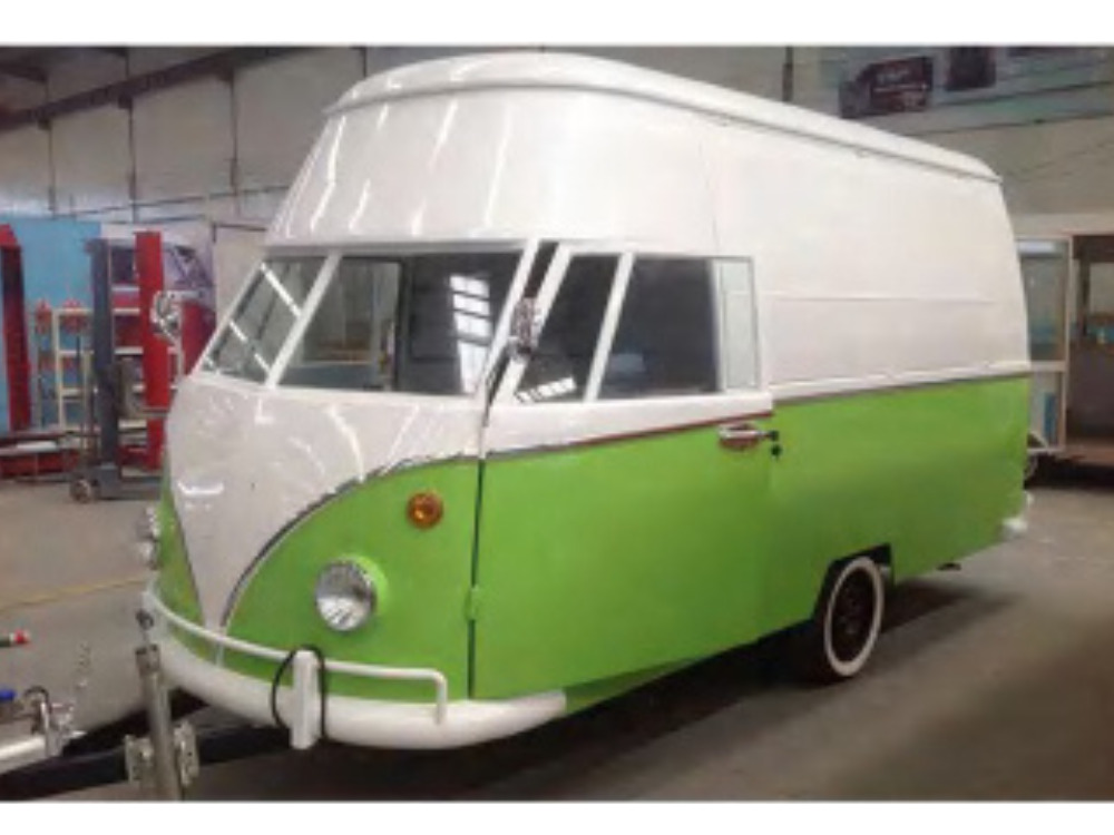 Deli Star Trailer Retro Minivan HR 4300 Towable - EU Standards - 자판기 트레일러 : 사진 1 Deli Star Trailer Retro Minivan HR 4300 Towable - EU Standards - 자판기 트레일러 : 사진 1