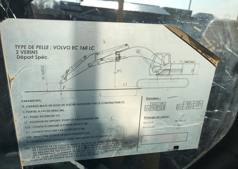 크롤러 굴삭기 Volvo EC 160B nlc : 사진 9