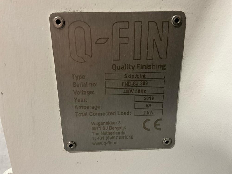 Q-FIN SkipJoint - 금속 가공 기계 : 사진 5 Q-FIN SkipJoint - 금속 가공 기계 : 사진 5