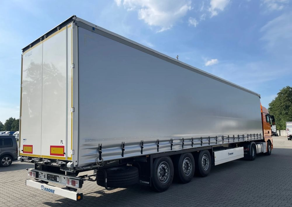 Krone SD - 커튼사이더 세미 트레일러 : 사진 4 Krone SD - 커튼사이더 세미 트레일러 : 사진 4
