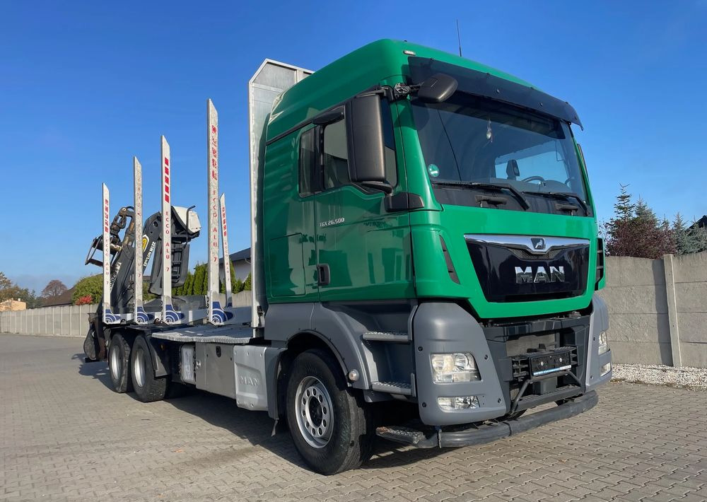MAN TGX 26.500, 6x4, HDS EPSILOM M12Z, do transportu drewna. - 목재 트럭, 크레인 트럭 : 사진 3 MAN TGX 26.500, 6x4, HDS EPSILOM M12Z, do transportu drewna. - 목재 트럭, 크레인 트럭 : 사진 3