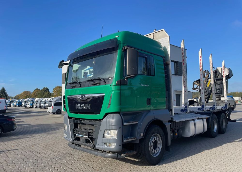 MAN TGX 26.500, 6x4, HDS EPSILOM M12Z, do transportu drewna. - 목재 트럭, 크레인 트럭 : 사진 2 MAN TGX 26.500, 6x4, HDS EPSILOM M12Z, do transportu drewna. - 목재 트럭, 크레인 트럭 : 사진 2