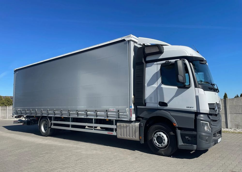 Mercedes-Benz ACTROS 1827, Firanka 9,5 m! - 커튼사이더 트럭 : 사진 3 Mercedes-Benz ACTROS 1827, Firanka 9,5 m! - 커튼사이더 트럭 : 사진 3