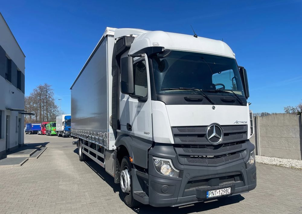 Mercedes-Benz ACTROS 1827, Firanka 9,5 m! - 커튼사이더 트럭 : 사진 2 Mercedes-Benz ACTROS 1827, Firanka 9,5 m! - 커튼사이더 트럭 : 사진 2