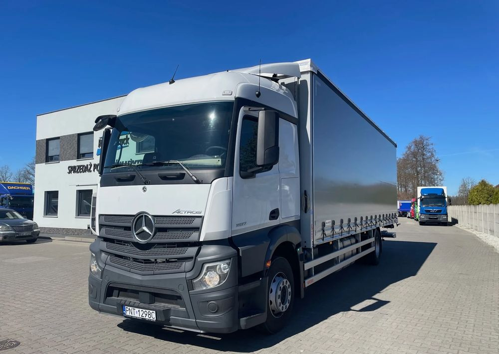 Mercedes-Benz ACTROS 1827, Firanka 9,5 m! - 커튼사이더 트럭 : 사진 1 Mercedes-Benz ACTROS 1827, Firanka 9,5 m! - 커튼사이더 트럭 : 사진 1
