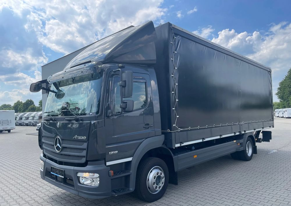 Mercedes-Benz ATEGO 1218 - 커튼사이더 트럭 : 사진 2 Mercedes-Benz ATEGO 1218 - 커튼사이더 트럭 : 사진 2