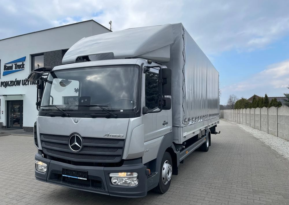 Mercedes-Benz ATEGO 818 KLIMA, WEBASTO - 커튼사이더 트럭 : 사진 1 Mercedes-Benz ATEGO 818 KLIMA, WEBASTO - 커튼사이더 트럭 : 사진 1