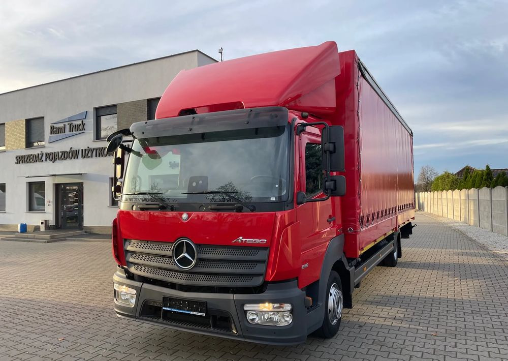 Mercedes-Benz ATEGO 818, Klima, webasto, 17 euro palet! - 커튼사이더 트럭 : 사진 1 Mercedes-Benz ATEGO 818, Klima, webasto, 17 euro palet! - 커튼사이더 트럭 : 사진 1