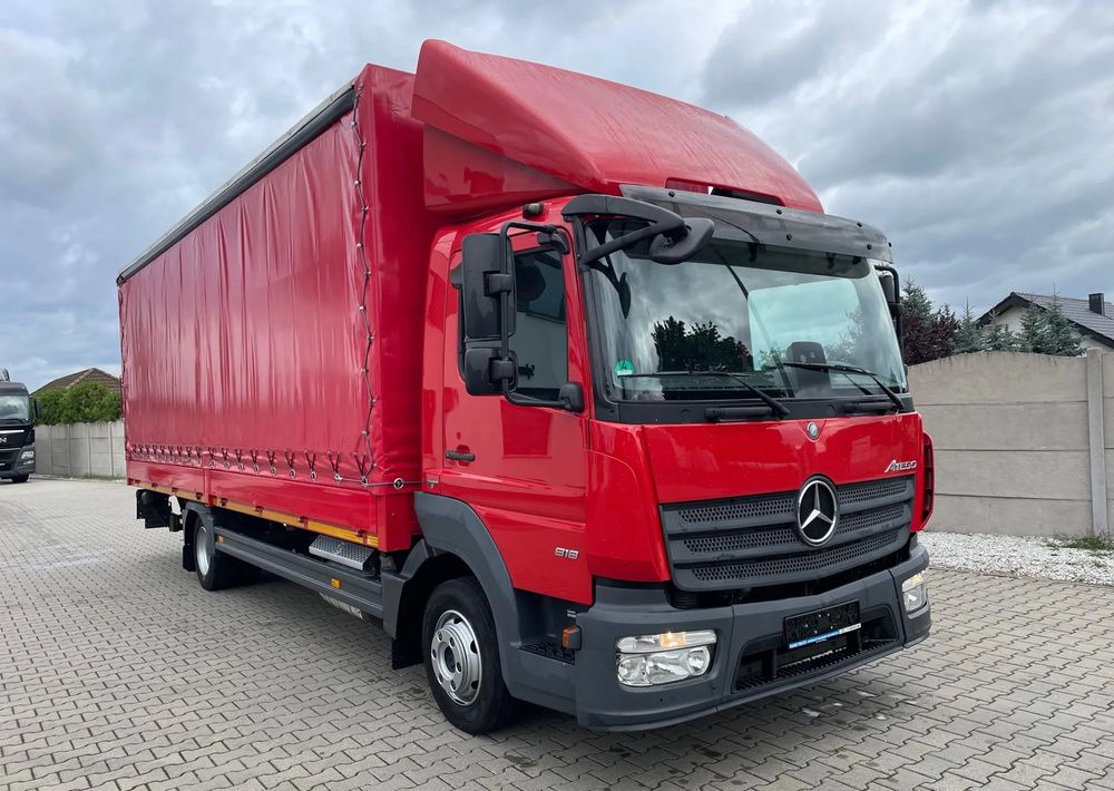 Mercedes-Benz ATEGO 818, Klima, webasto, burtofirana! - 커튼사이더 트럭 : 사진 3 Mercedes-Benz ATEGO 818, Klima, webasto, burtofirana! - 커튼사이더 트럭 : 사진 3