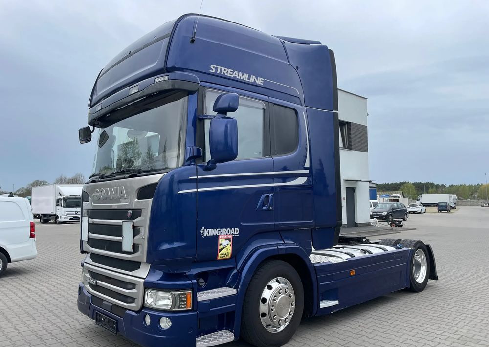 Scania R450 Topline King/ Mega/ LowDeck/ Zbiorniki 1400 l - 트랙터 유닛 : 사진 2 Scania R450 Topline King/ Mega/ LowDeck/ Zbiorniki 1400 l - 트랙터 유닛 : 사진 2