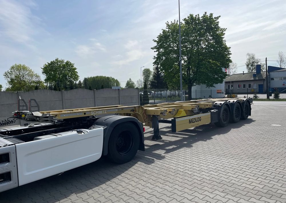 Schmitz Cargobull SCB S3D/ Podkontnerowa / 20,30,40,45 - 컨테이너 운반 장치/ 스와프 보디 세미 트레일러 : 사진 1 Schmitz Cargobull SCB S3D/ Podkontnerowa / 20,30,40,45 - 컨테이너 운반 장치/ 스와프 보디 세미 트레일러 : 사진 1