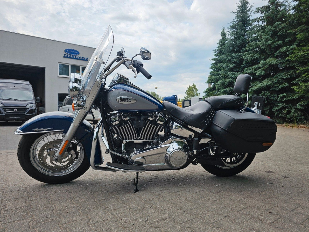 Harley-Davidson SOFTAIL Heritage Classic 114 nur 600km! Gepflegt - 오토바이 : 사진 4 Harley-Davidson SOFTAIL Heritage Classic 114 nur 600km! Gepflegt - 오토바이 : 사진 4