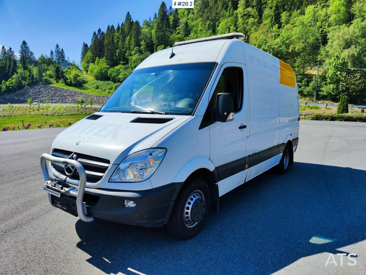2014 Mercedes Sprinter 516CDI Wash truck. Feierabend & Fock, Steam. - 패널 밴 : 사진 1 2014 Mercedes Sprinter 516CDI Wash truck. Feierabend & Fock, Steam. - 패널 밴 : 사진 1