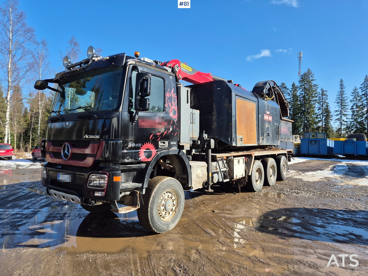 Jenz HEM 820 Autohakkuri sekä nostin - 톱밥 제조기 : 사진 2 Jenz HEM 820 Autohakkuri sekä nostin - 톱밥 제조기 : 사진 2