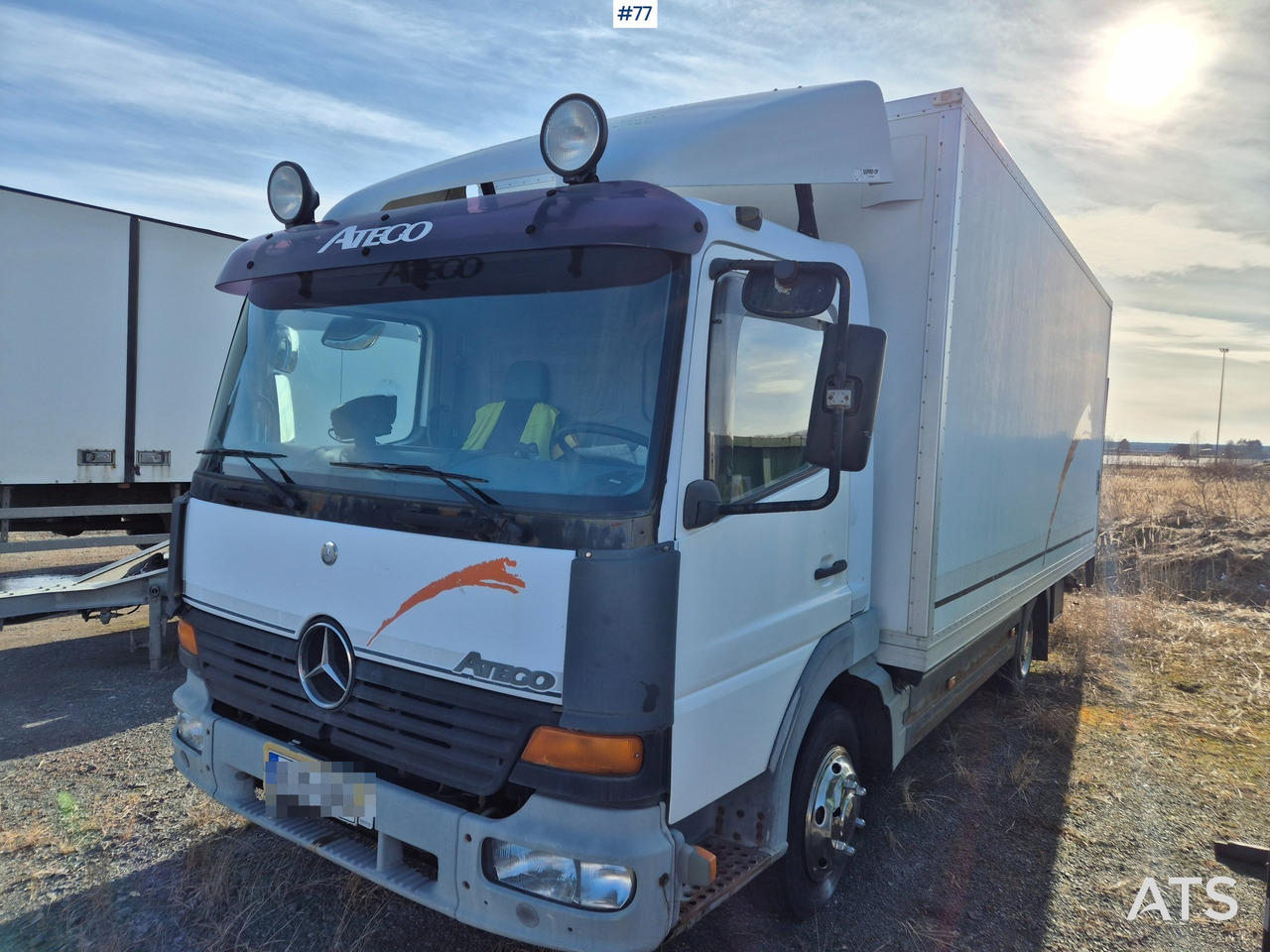 Mercedes-Benz Atego - 박스 트럭 : 사진 1 Mercedes-Benz Atego - 박스 트럭 : 사진 1
