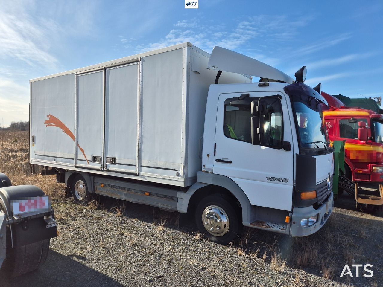 Mercedes-Benz Atego - 박스 트럭 : 사진 5 Mercedes-Benz Atego - 박스 트럭 : 사진 5