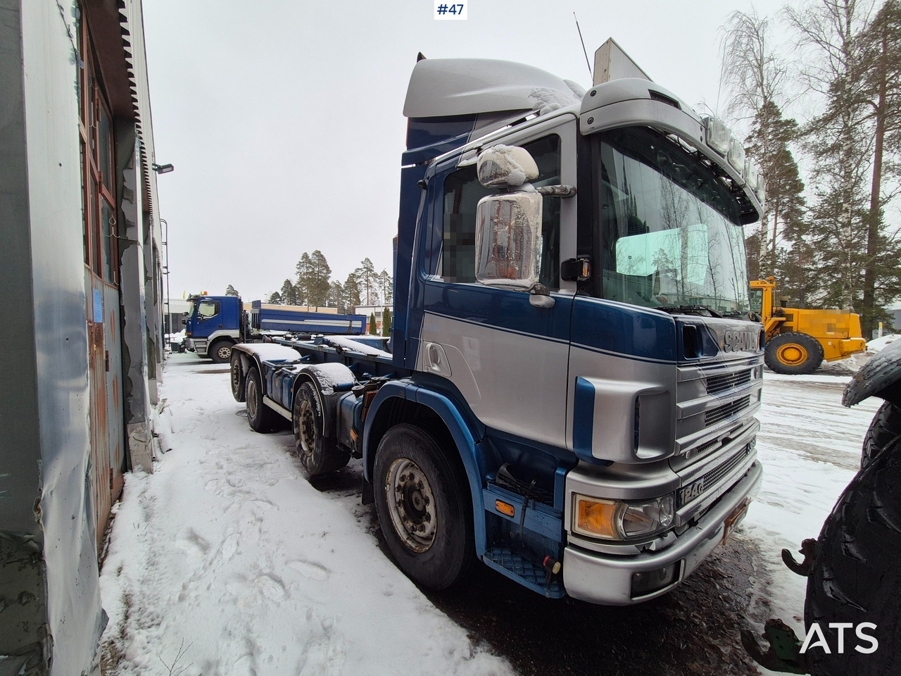 Scania 124G 360 Koukkulava - 후크 리프트 트럭 : 사진 3 Scania 124G 360 Koukkulava - 후크 리프트 트럭 : 사진 3