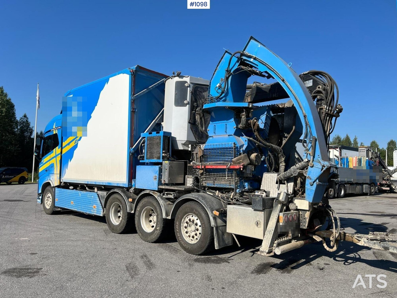 Volvo FH16 8*4 Flishugg - 톱밥 제조기 : 사진 3 Volvo FH16 8*4 Flishugg - 톱밥 제조기 : 사진 3