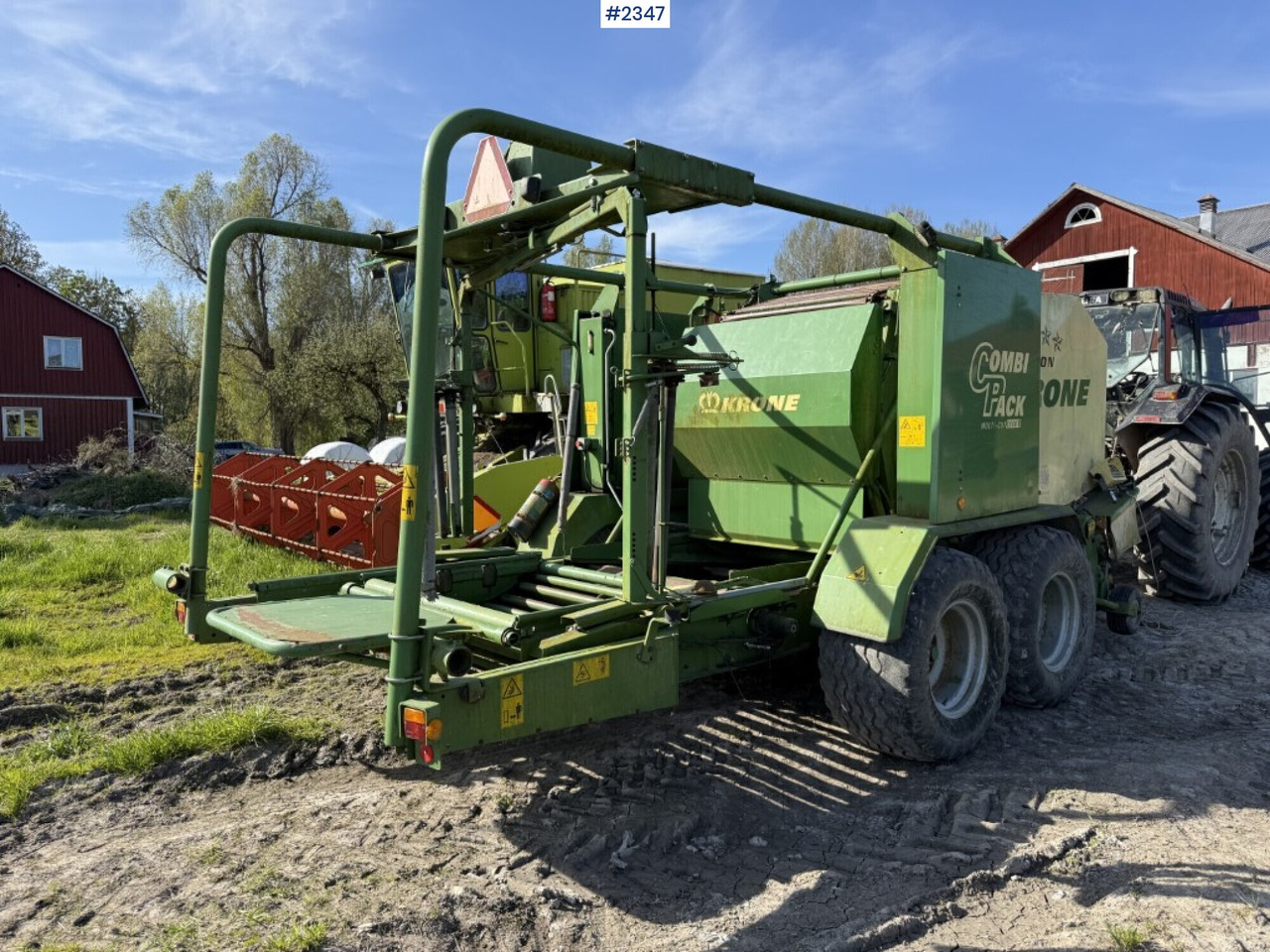 Baler Krone Combi pack Multi-Cut 1500 - 건초 및 목초 장비 : 사진 4 Baler Krone Combi pack Multi-Cut 1500 - 건초 및 목초 장비 : 사진 4