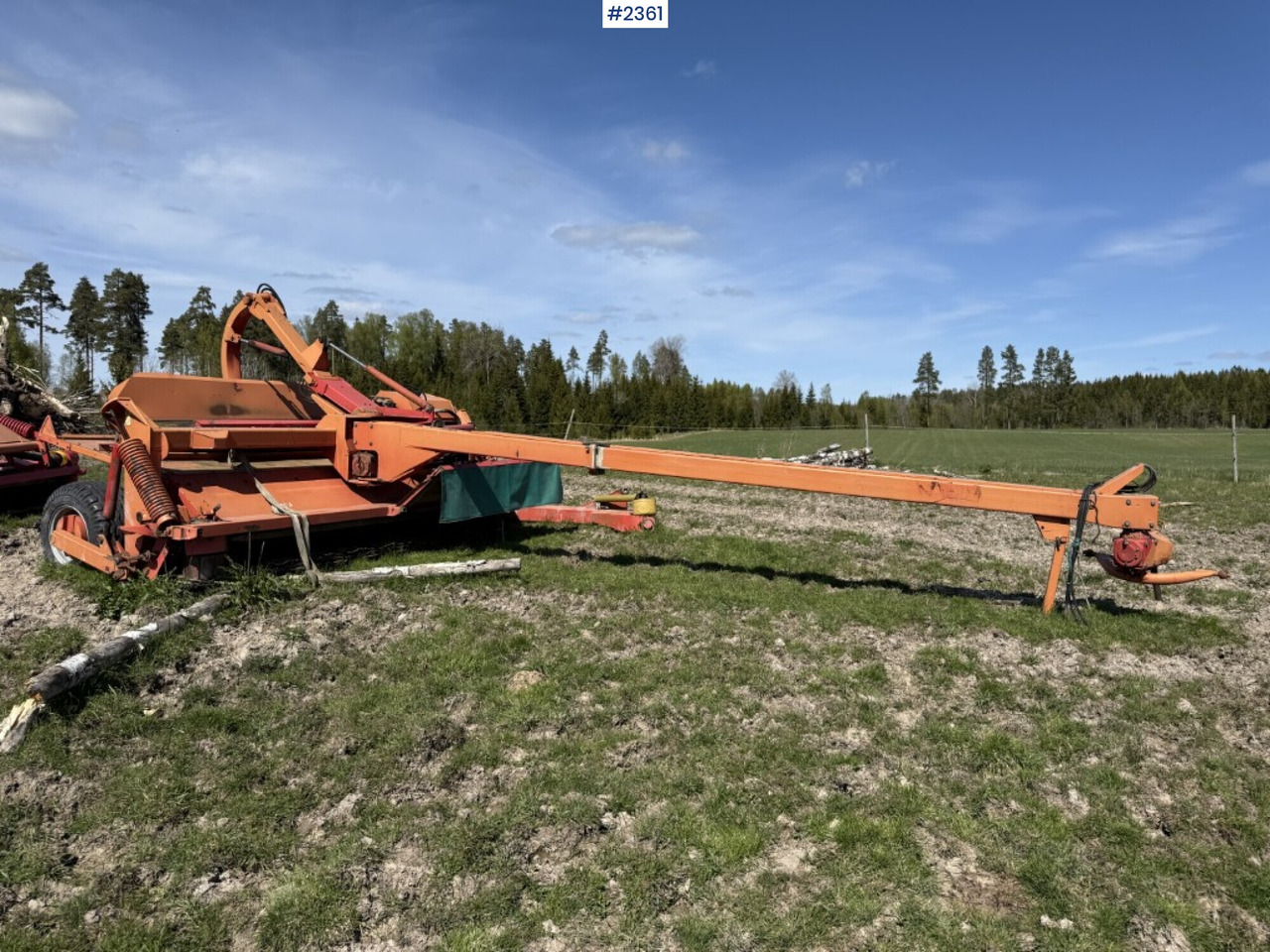 Crusher Kverneland Taarup 4040C with rake - 건초 및 목초 장비 : 사진 1 Crusher Kverneland Taarup 4040C with rake - 건초 및 목초 장비 : 사진 1