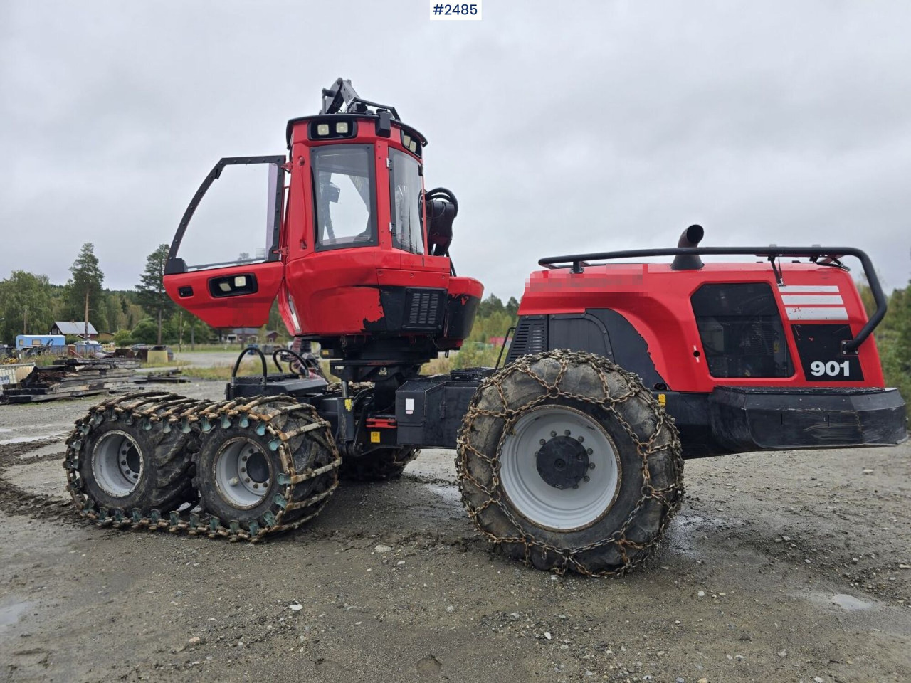 Harvester Komatsu XH901-5 - 산림용 수확기 : 사진 4 Harvester Komatsu XH901-5 - 산림용 수확기 : 사진 4