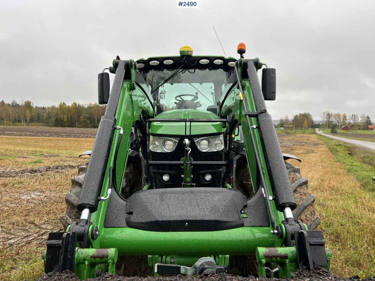 JOHN DEERE 6155R Agricultural tractor - 장궤형 트랙터 : 사진 4 JOHN DEERE 6155R Agricultural tractor - 장궤형 트랙터 : 사진 4