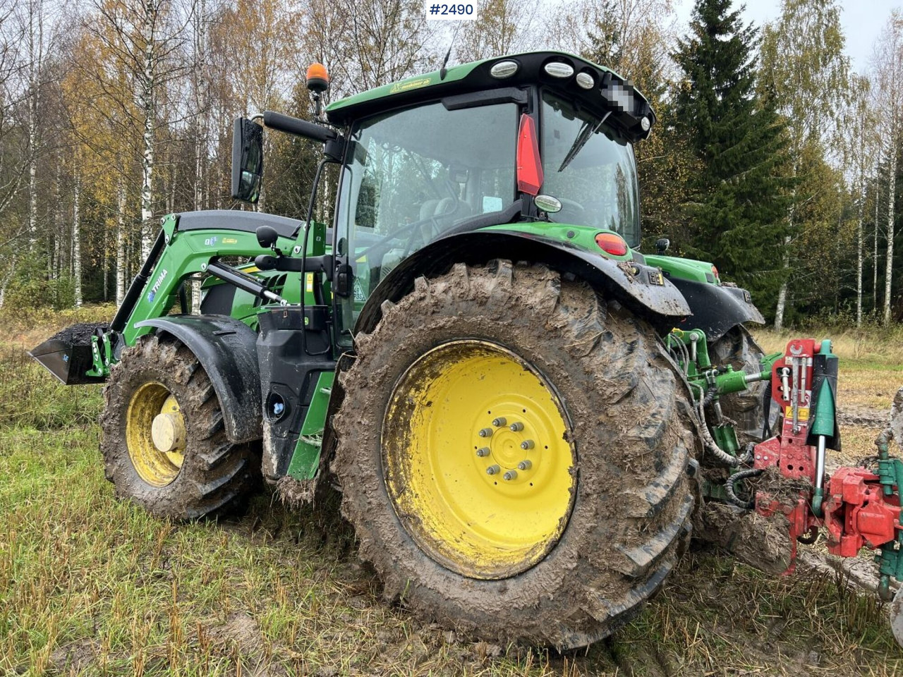장궤형 트랙터 JOHN DEERE 6155R Agricultural tractor : 사진 8 장궤형 트랙터 JOHN DEERE 6155R Agricultural tractor : 사진 8
