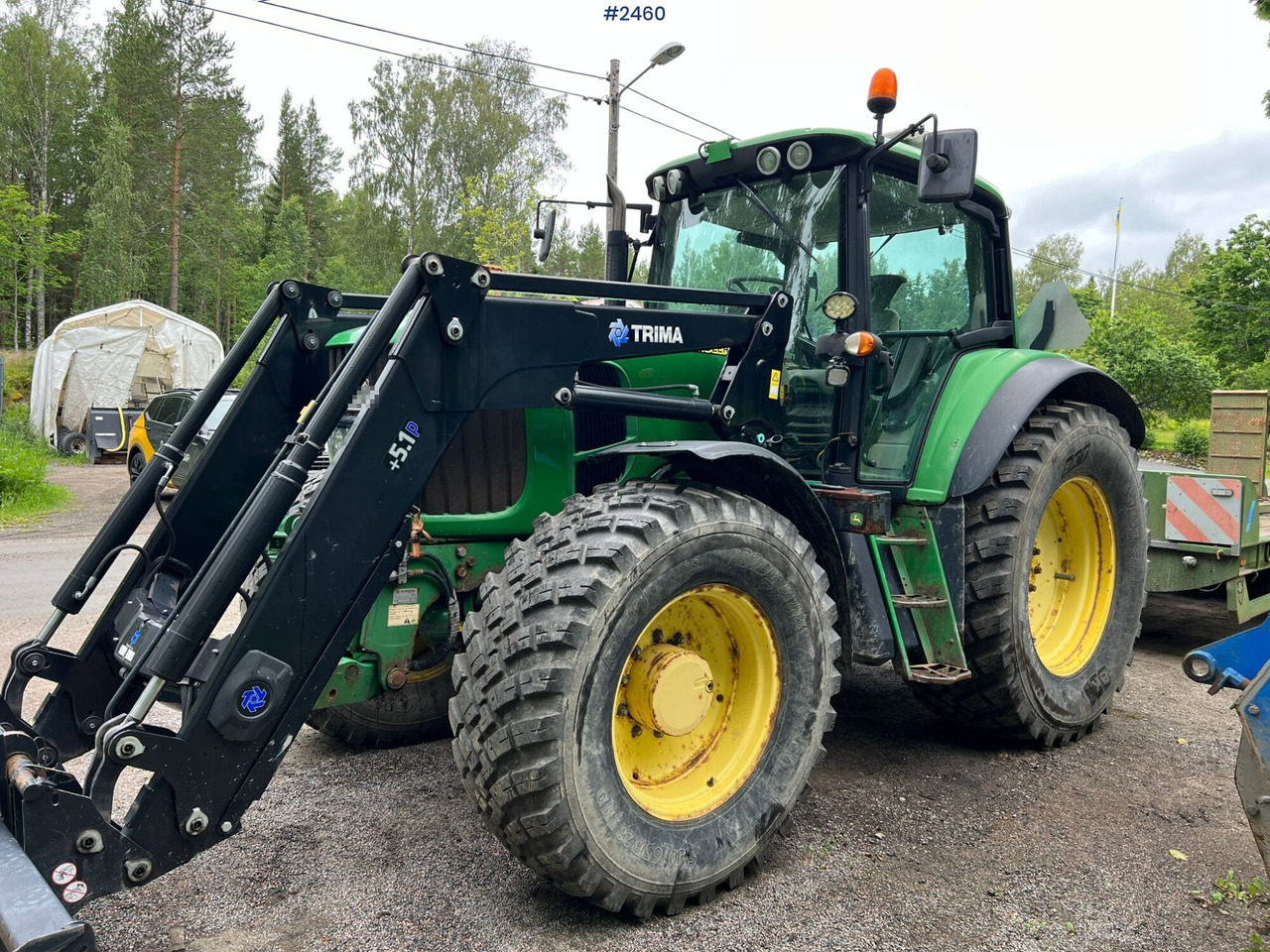 JOHN DEERE 6830 Tractor with implements - 장궤형 트랙터 : 사진 1 JOHN DEERE 6830 Tractor with implements - 장궤형 트랙터 : 사진 1