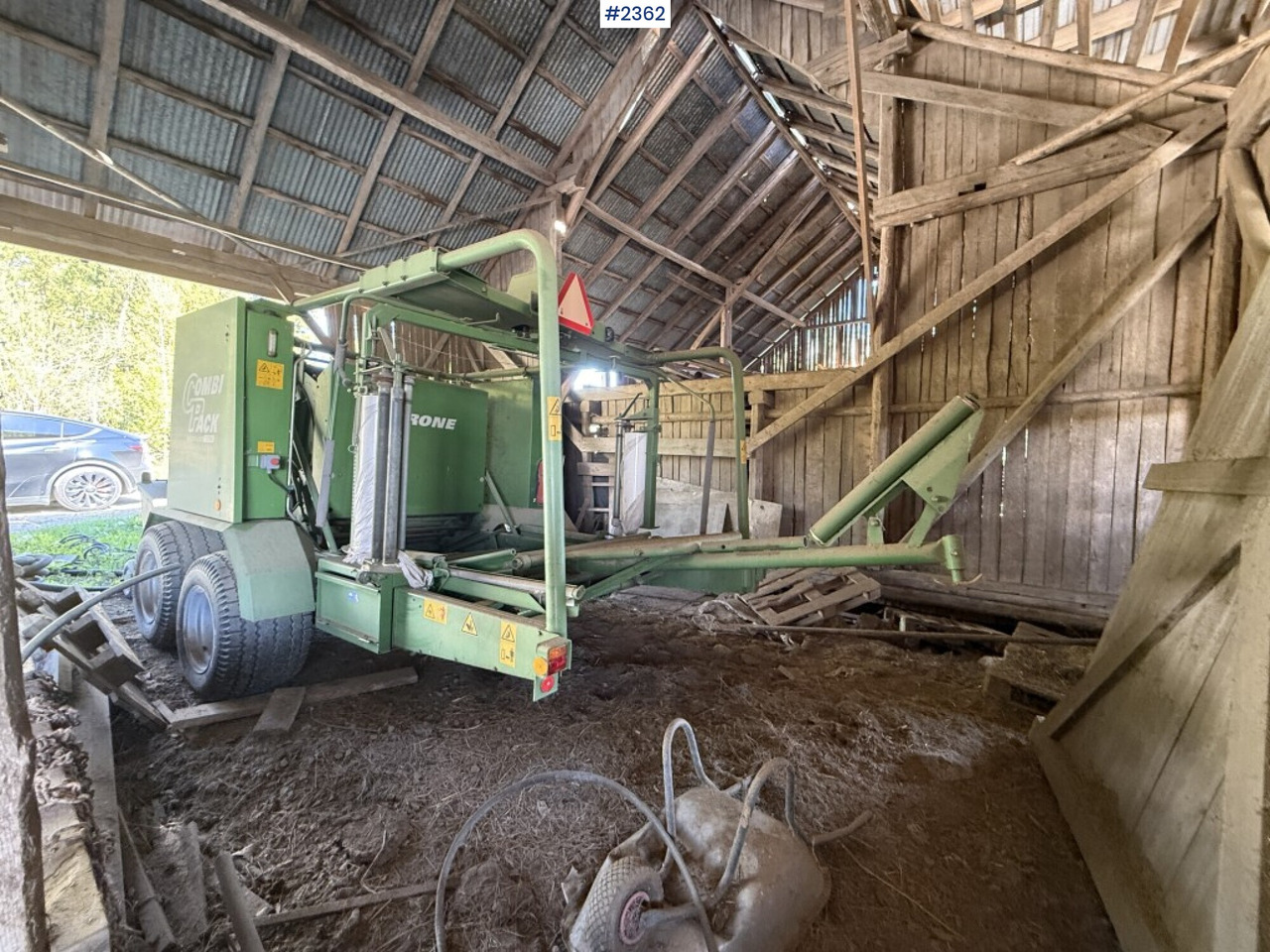 Krone Combi pack Multi-Cut 1250 round baler - 건초 및 목초 장비 : 사진 3 Krone Combi pack Multi-Cut 1250 round baler - 건초 및 목초 장비 : 사진 3