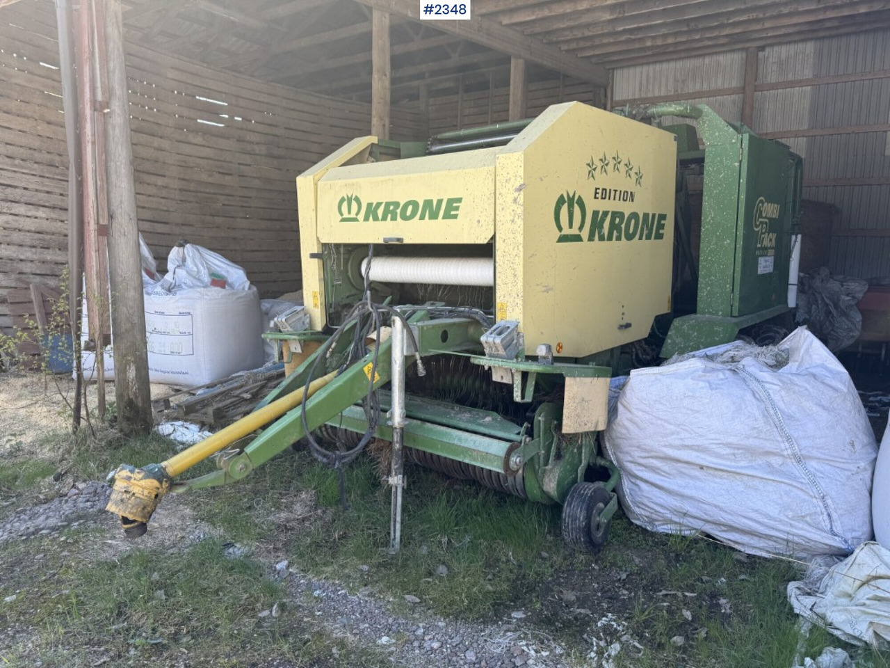Krone Combi pack Multi-Cut 1500 round baler - 건초 및 목초 장비 : 사진 2 Krone Combi pack Multi-Cut 1500 round baler - 건초 및 목초 장비 : 사진 2