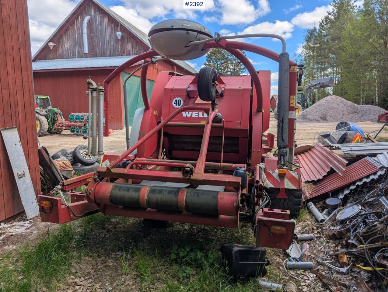 Round baler / Combination baler Welger double action 220 profi - 건초 및 목초 장비 : 사진 4 Round baler / Combination baler Welger double action 220 profi - 건초 및 목초 장비 : 사진 4