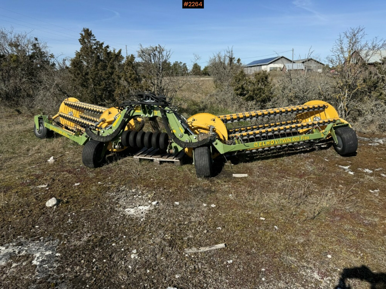 Swather Elho V-Twin 600 front mounted - 건초 및 목초 장비 : 사진 1 Swather Elho V-Twin 600 front mounted - 건초 및 목초 장비 : 사진 1
