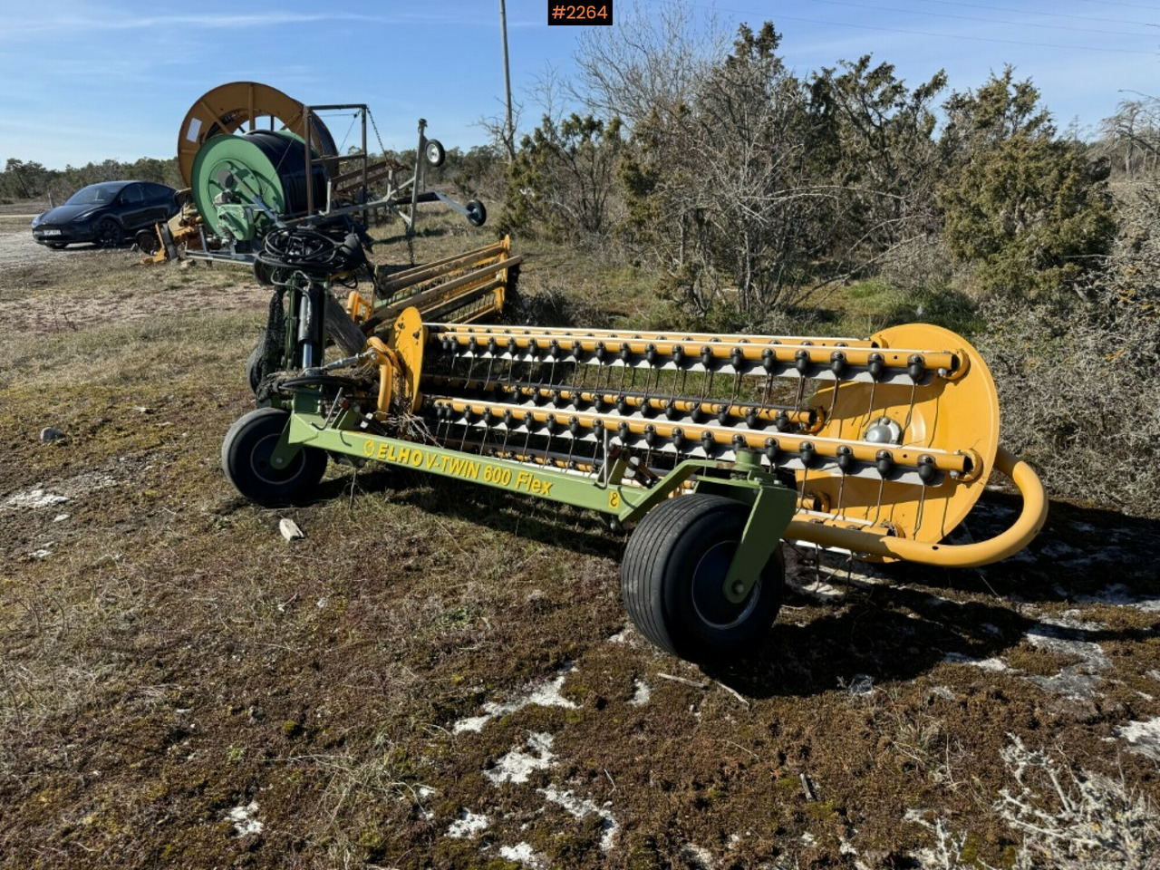 Swather Elho V-Twin 600 front mounted - 건초 및 목초 장비 : 사진 2 Swather Elho V-Twin 600 front mounted - 건초 및 목초 장비 : 사진 2