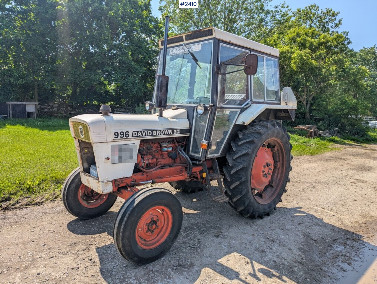 Tractor David Brown 996 - 장궤형 트랙터 : 사진 1 Tractor David Brown 996 - 장궤형 트랙터 : 사진 1