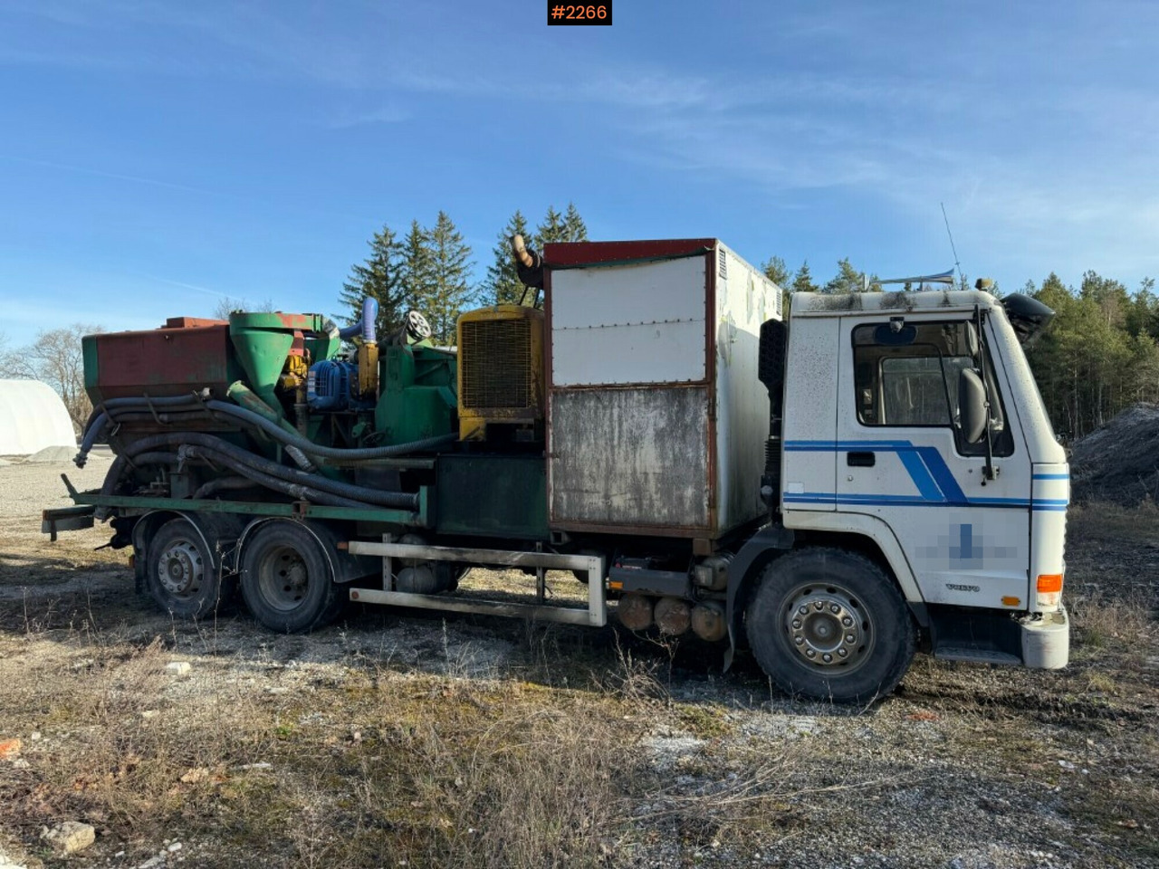 Volvo FL10 6x2 with mobile grain mill - 트럭 : 사진 4 Volvo FL10 6x2 with mobile grain mill - 트럭 : 사진 4