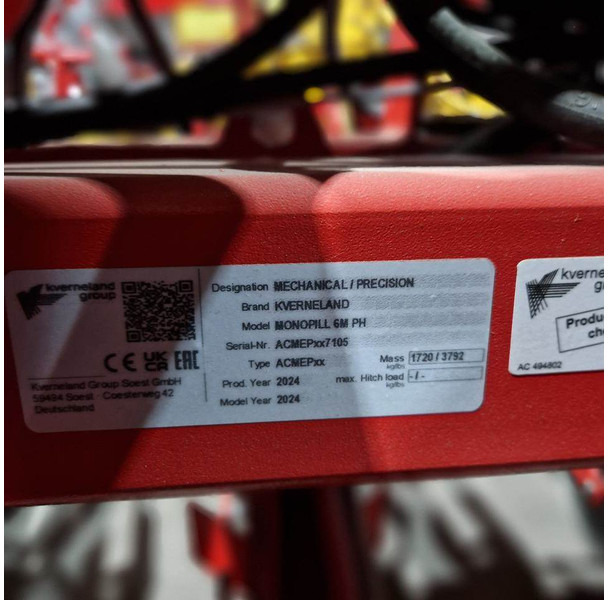Kverneland Monopil SE Tandem - 정밀 파종기 : 사진 4 Kverneland Monopil SE Tandem - 정밀 파종기 : 사진 4