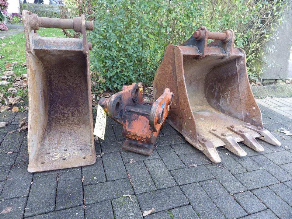 Cat 305 LEH Schnellwechsler + 2 Tieflöffel Cat - 굴삭기 버킷 : 사진 1 Cat 305 LEH Schnellwechsler + 2 Tieflöffel Cat - 굴삭기 버킷 : 사진 1