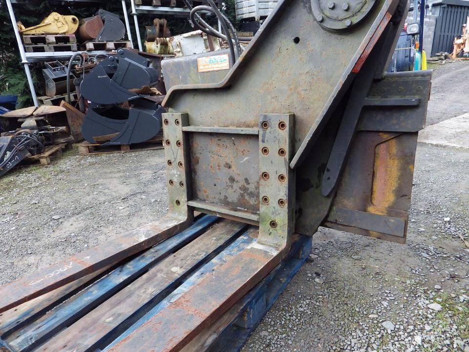 Kistendrehgerät Palettengabel Kippgerät VOLVO L30 Cat 908 - 포크 : 사진 4 Kistendrehgerät Palettengabel Kippgerät VOLVO L30 Cat 908 - 포크 : 사진 4