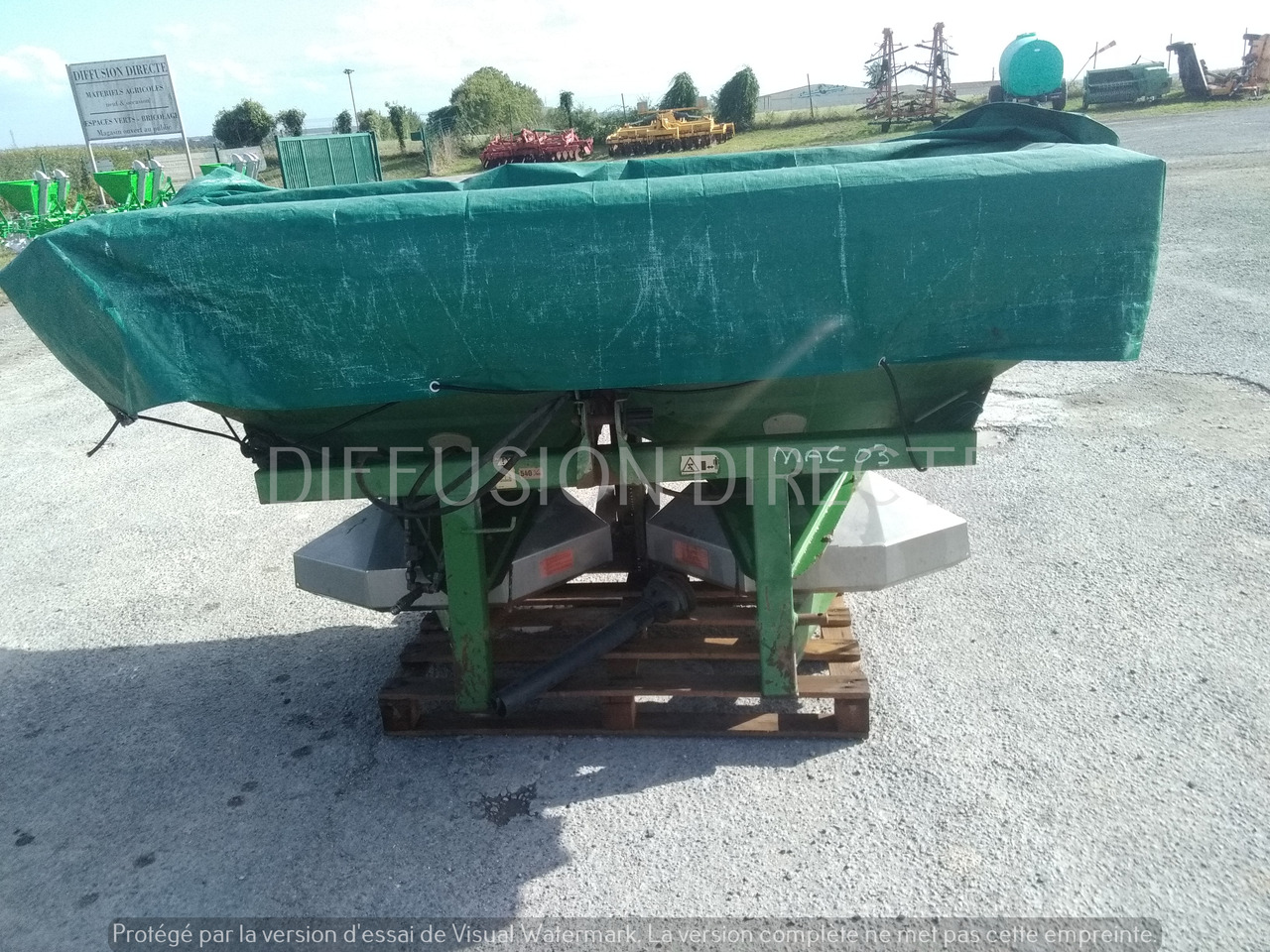 AMAZONE DISTRIBUTEUR D'ENGRAIS ZA-M COMPACT - 비료 스프레더 : 사진 2 AMAZONE DISTRIBUTEUR D'ENGRAIS ZA-M COMPACT - 비료 스프레더 : 사진 2