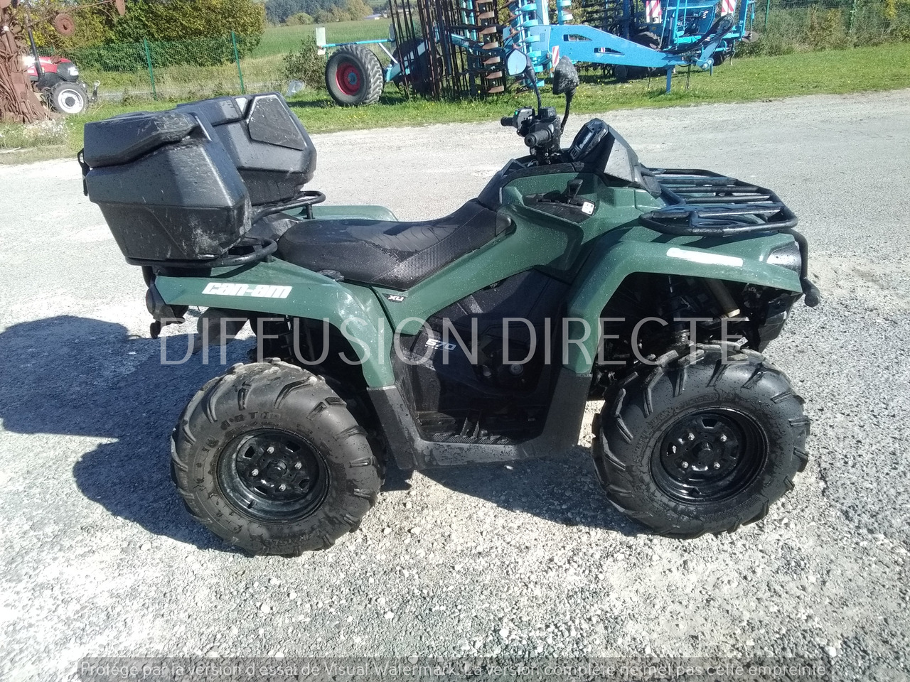 CAN-AM QUAD OUTLANDER - 장궤형 트랙터 : 사진 2 CAN-AM QUAD OUTLANDER - 장궤형 트랙터 : 사진 2
