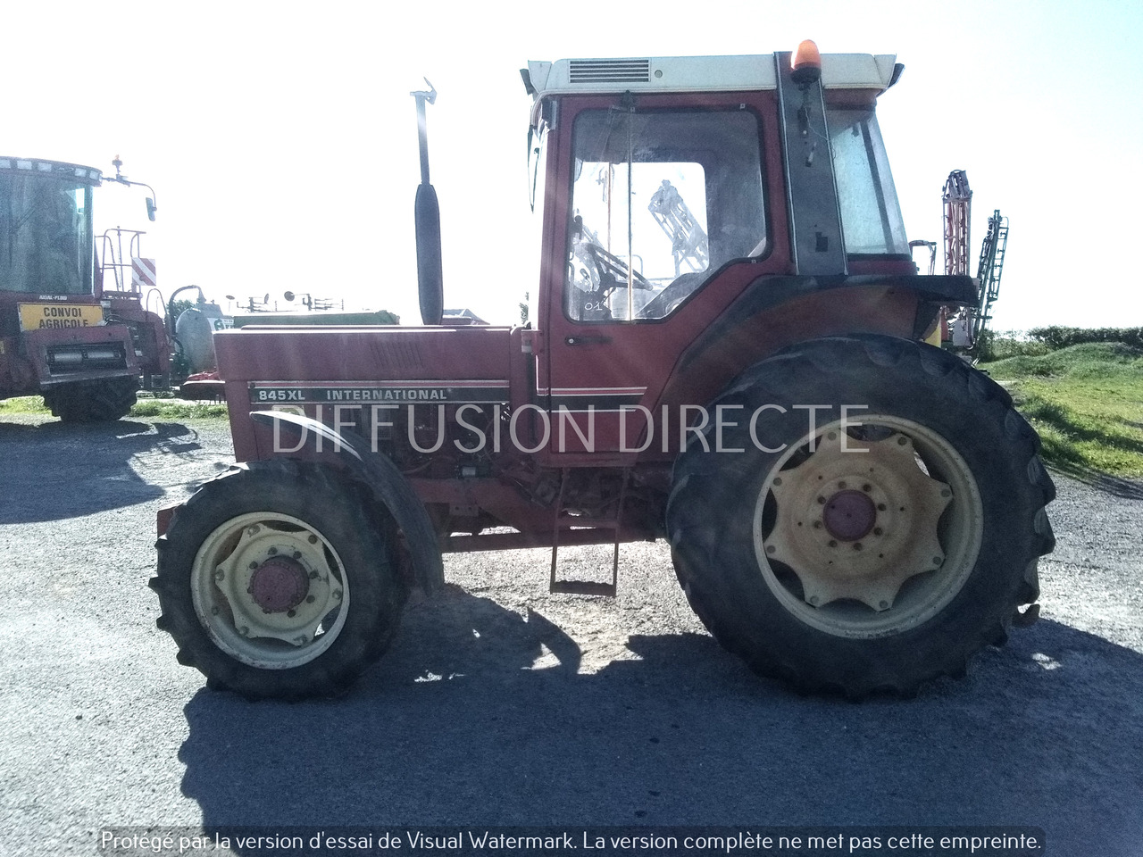 CASE IH TRACTEUR AGRICOLE 845 XL - 장궤형 트랙터 : 사진 3 CASE IH TRACTEUR AGRICOLE 845 XL - 장궤형 트랙터 : 사진 3