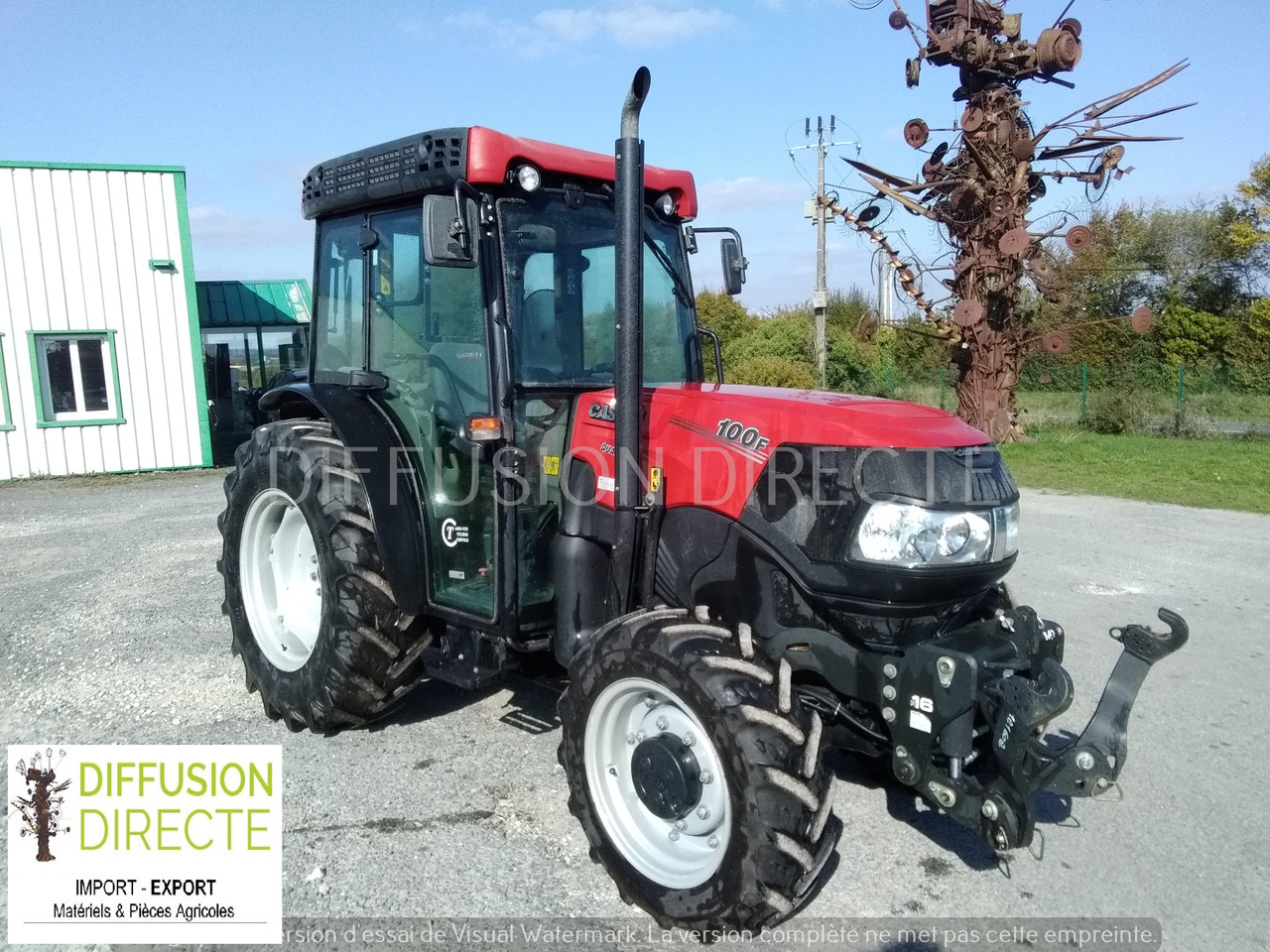 CASE IH TRACTEUR AGRICOLE QUANTUM 100 F - 장궤형 트랙터 : 사진 1 CASE IH TRACTEUR AGRICOLE QUANTUM 100 F - 장궤형 트랙터 : 사진 1