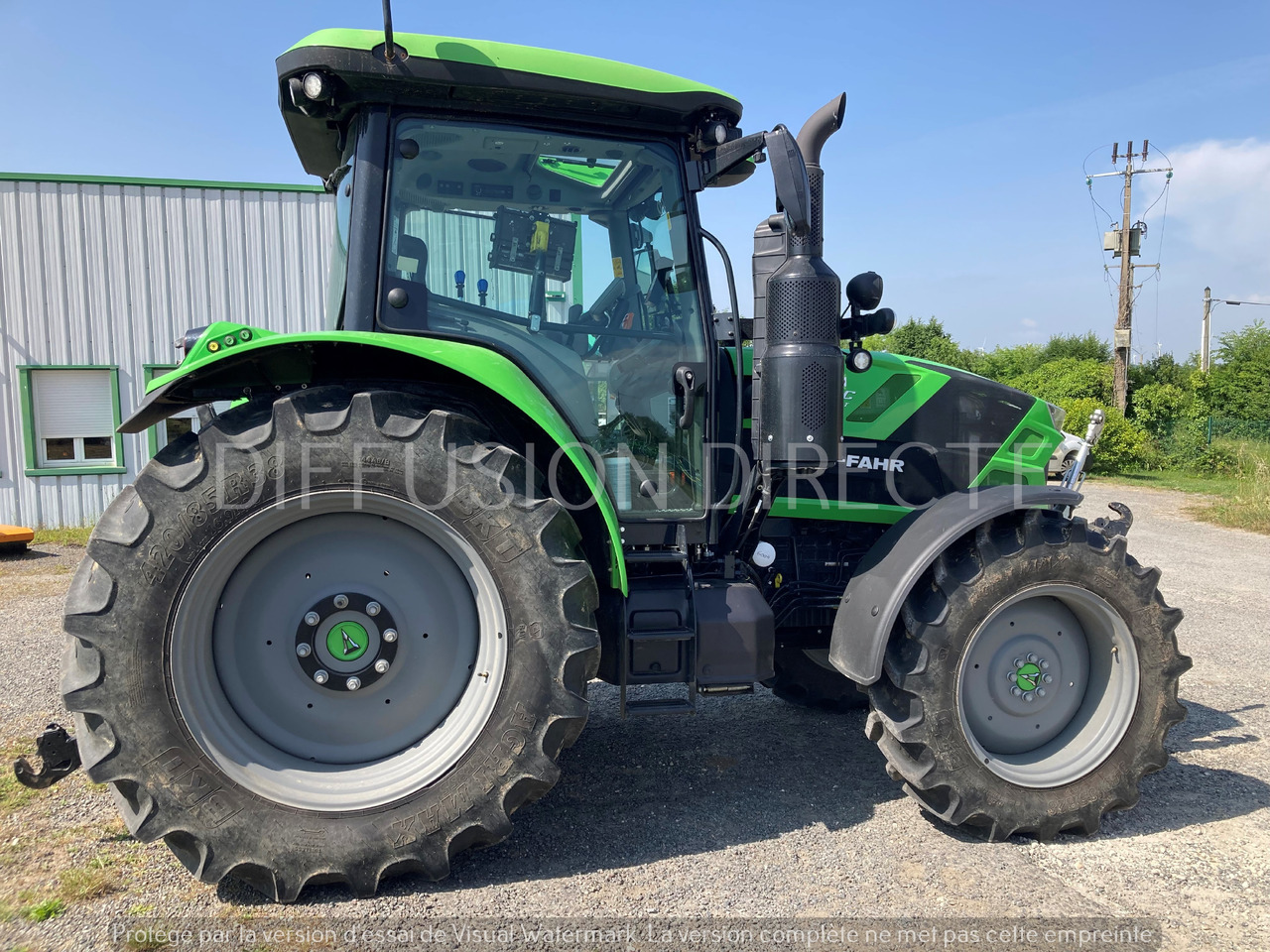 DEUTZ-FAHR TRACTEUR AGRICOLE 6125 C RV SHIFT - 장궤형 트랙터 : 사진 2 DEUTZ-FAHR TRACTEUR AGRICOLE 6125 C RV SHIFT - 장궤형 트랙터 : 사진 2