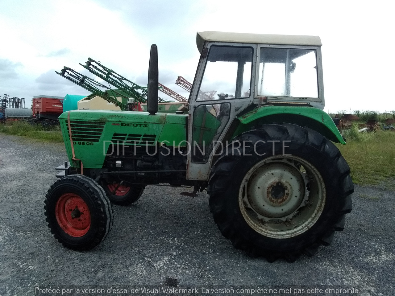 DEUTZ-FAHR TRACTEUR AGRICOLE 68-06 - 장궤형 트랙터 : 사진 2 DEUTZ-FAHR TRACTEUR AGRICOLE 68-06 - 장궤형 트랙터 : 사진 2