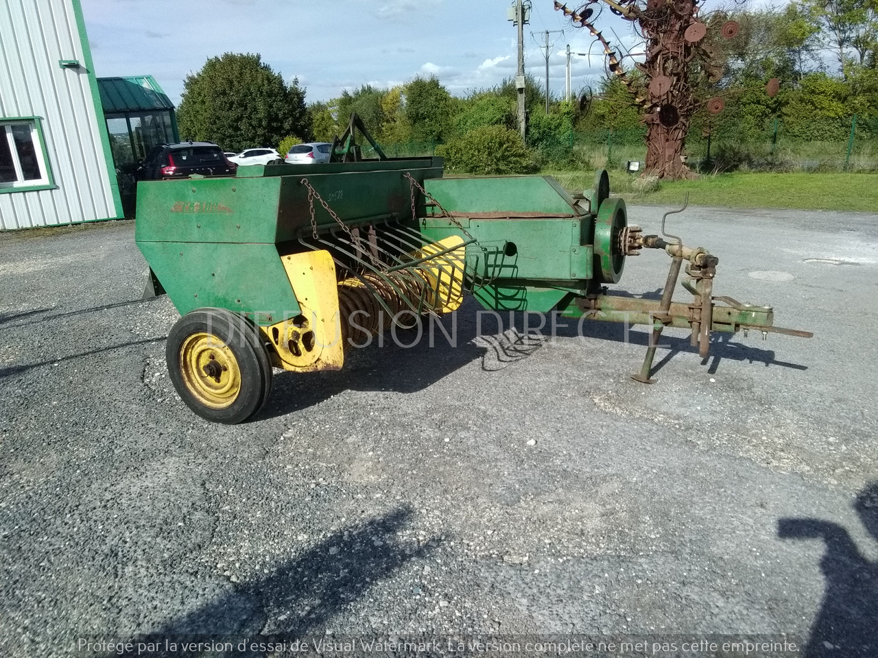 JOHN DEERE PRESSE MOYENNE DENSITE CB 300 - 정사각 베일러 : 사진 5 JOHN DEERE PRESSE MOYENNE DENSITE CB 300 - 정사각 베일러 : 사진 5