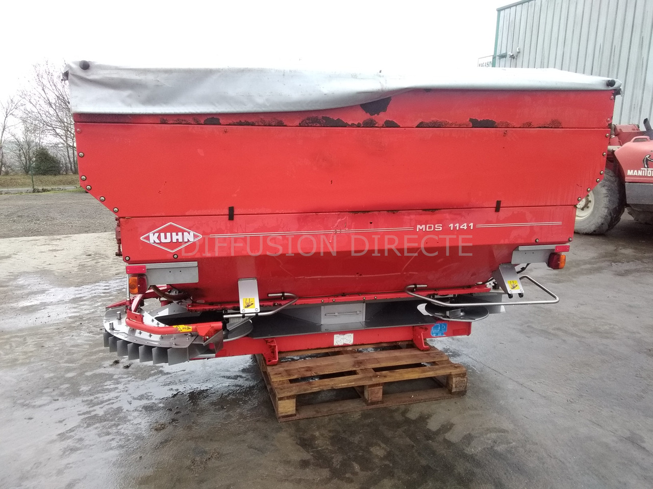 KUHN DISTRIBUTEUR D'ENGRAIS MDS 1141 - 비료 스프레더 : 사진 3 KUHN DISTRIBUTEUR D'ENGRAIS MDS 1141 - 비료 스프레더 : 사진 3